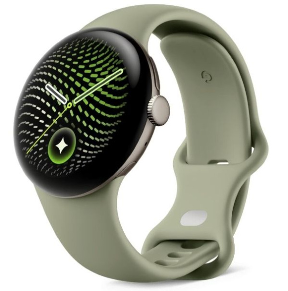 Умные часы Google Pixel Watch 5 41mm Wi-Fi Зеленый (Satin Pyrite/Olive)